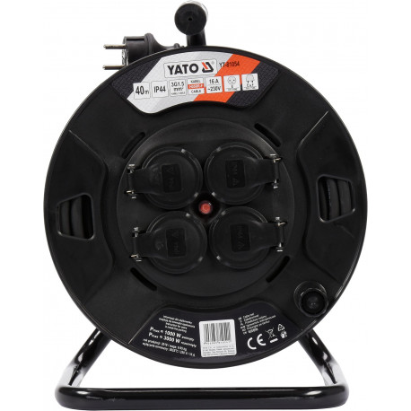 Przedłużacz bębnowy 40m 4gn OW 3x1,5 YT-81054