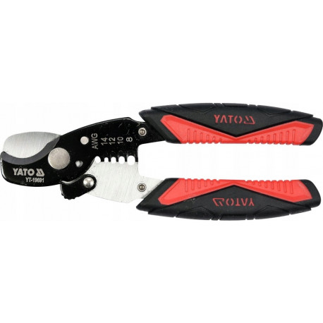 Szczypce do cięcia przewodów i ściągania izolacji YT-19691 YATO