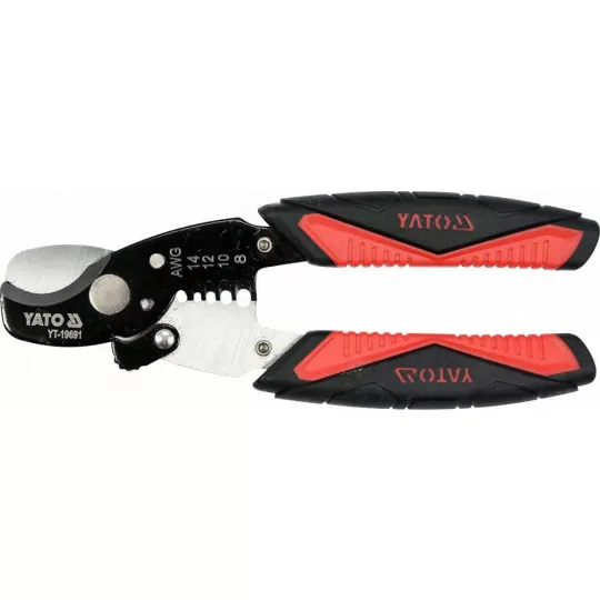 YT-19691 YATO wire cutting and stripping pliers