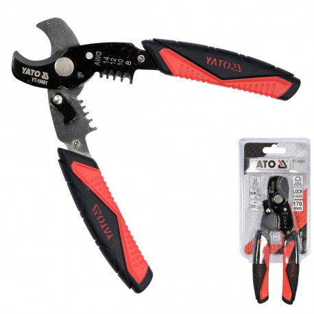 Szczypce do cięcia przewodów i ściągania izolacji YT-19691 YATO