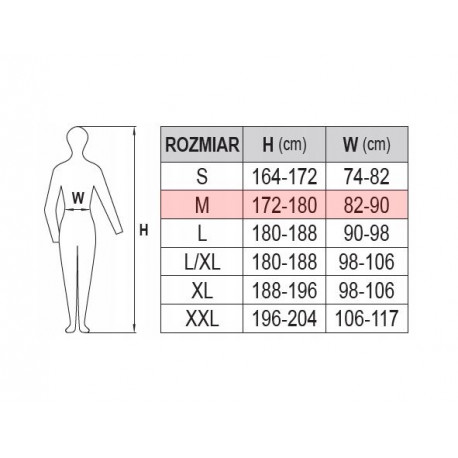Spodnie robocze ogrodniczki DAN M YT-80291 Yato