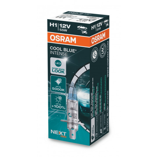 H1 12V 55W Cool Blue Intense NG bulb 1 piece OSRAM