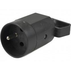 Black lug socket with...