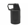 Black lug socket with grounding 16A 315-05 Viplast