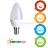 LED Candle Light Bulb E14 6W CW 230V Spectrum
