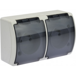 Koala double sockets 2x2P+Z...