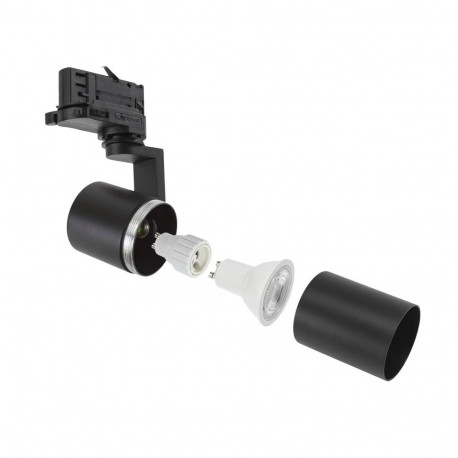 Lampa MADARA MINI-2 GU10 black na szynę SLIP003007 SPECTRUM