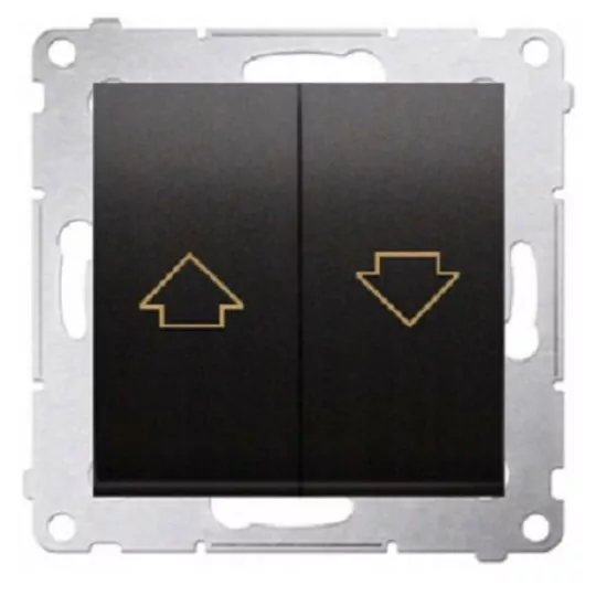 Simon54 Shutter switch DZP1.01/48 anthracite