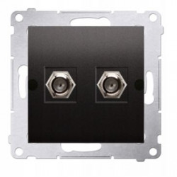 Simon54 SAT Socket. Double...