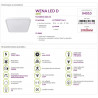 WENA LED plafond lamp D 24W +pilot 04010 Struhm