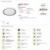 ARIEL LED C 48W plafond lamp +pilot 04012 Struhm