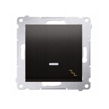 Simon54 Łącznik schodowy podśw. DW6L.01/48 antracy