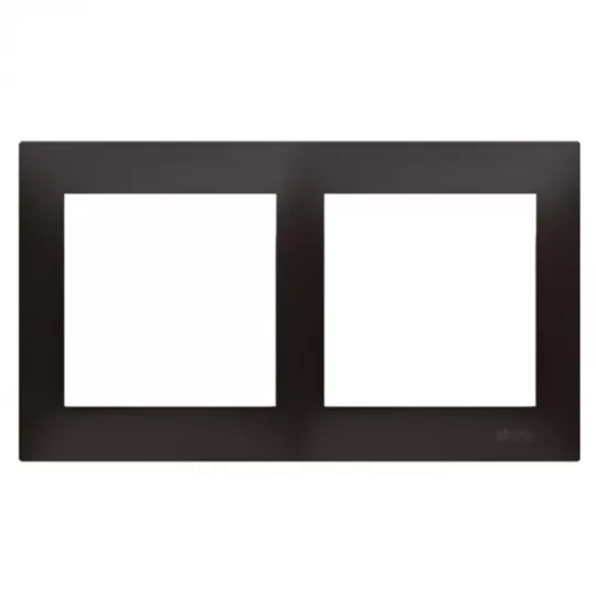 Simon54 2gang frame DR2/48 anthracite