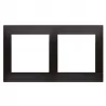Simon54 2gang frame DR2/48 anthracite