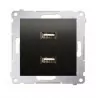 Simon54 USB double charger DC2USB.01/48 anthracite