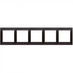Simon54 Ramka 5- krotna DR5/48 antracyt