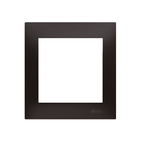 Simon54 Ramka na 1-moduł DR1/48 antracyt