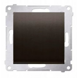 Simon54 przycisk pojedynczy zwierny DP1.01/46 brąz