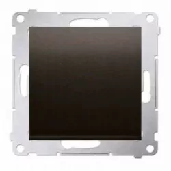 Simon54 przycisk pojedynczy zwierny DP1.01/46 brąz