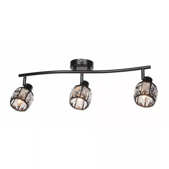 DESALIA-3 MB lamp black crystals 3xE14 Vitalux