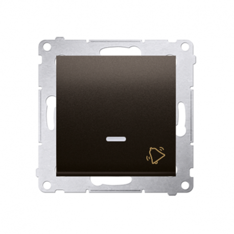 Simon54 Łącznik dzwonek podśw. DD1L.01/46 brązowy