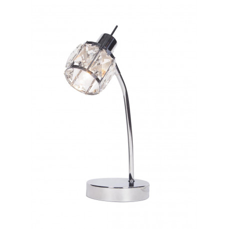 Lampka stołowa DESALIA-T CR chrom kryształki E14-8817