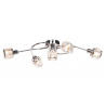 DESALIA-5 CR chrome 5xE14 ceiling lamp Vitalux