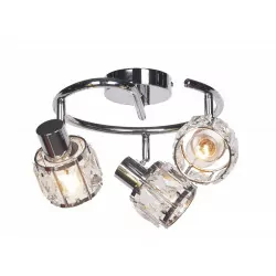 Lampa sufitowa DESALIA-3R CR chrom 3xE14 Vitalux