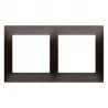 Simon54 2gang frame DR2/46 brown
