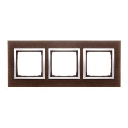 Simon 54 Nature Ramka DRN3/84 brązowa