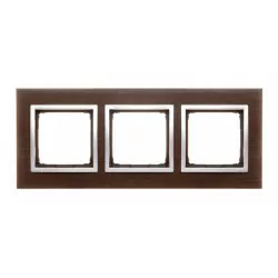 Simon 54 Nature Ramka DRN3/84 brązowa