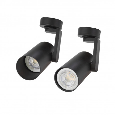 Lampa sufit. MADARA MINI II GU10 czarna SLIP003013-8822