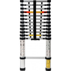Drabina teleskopowa Alu. 3,8m 13st 17702 Vorel