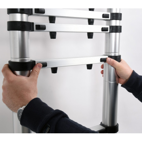 Drabina teleskopowa Alu. 3,8m 13st 17702 Vorel