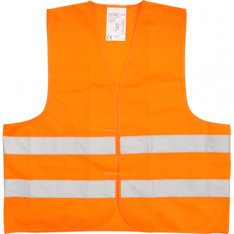 Kamizalka ostrzegawcza pomarańczowa XL 74661 Vorel