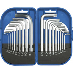 Klucze imbusowe i torx zestaw 18 sztuk 1,5-10/T10-50 56479 VOREL