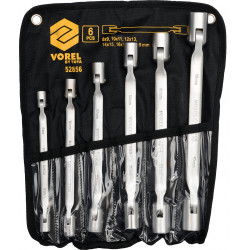 Klucze nasadowe przegubowe 8-19mm (kpl.6szt.)-2528