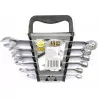 Flat-end wrenches 8-17mm set of 6 pieces CrV VOREL