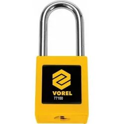 Kłódka z zabezp.korpus. specjalna Vorel 77100