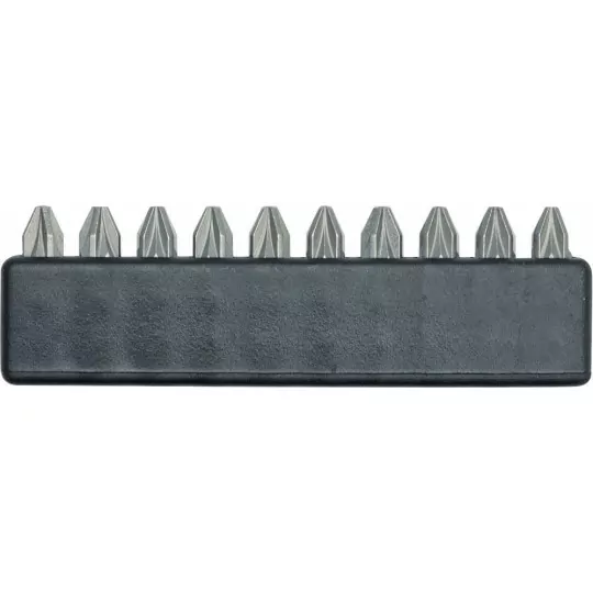 Końcówki śrubokrętowe PZ2x25mm 1/4cal 10 sztuk 65520 VOREL