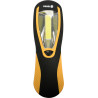 Black and yellow LED hand lamp COM Vorel