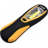 Black and yellow LED hand lamp COM Vorel