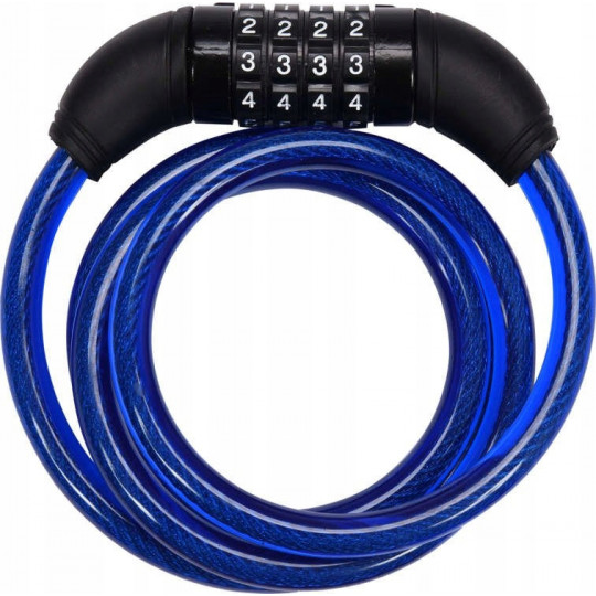 Cipher bicycle cable 10x1200mm blue Vorel
