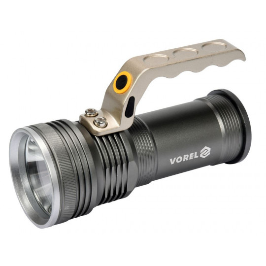 LED Power flashlight 10W XM-L2 3xAA gray Vorel