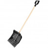 Plastic snow shovel 47 cm Elbrus black VOREL