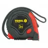 Rolled tape measure 5 meters 19mm red-black VOREL