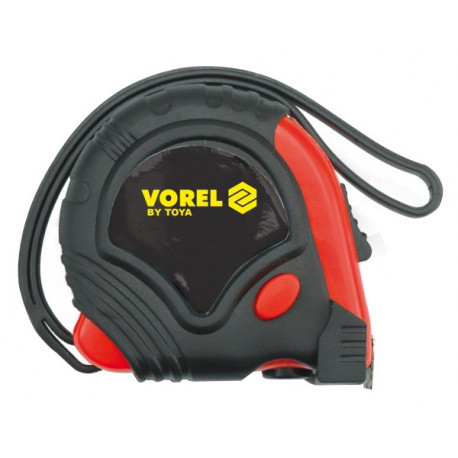 Miara zwijana 7.5mx25mm czerwono-czarna VOREL