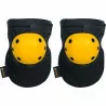 Protective knee pads black and yellow Vorel