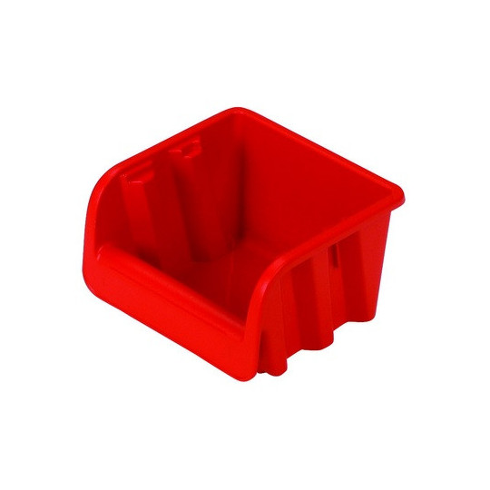 Plastic storage container red P-1 CURVER