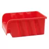 Plastic storage container red P-5 CURVER